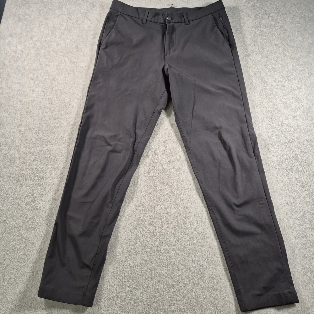 Lululemon Pants Mens 33x30 Gray Commission Golf Slim Fit Warpstreme LM5439S
